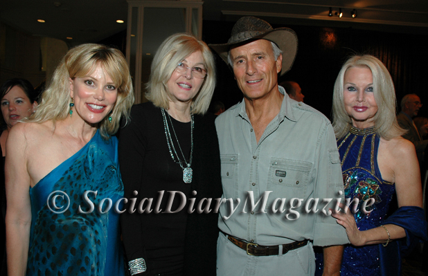 Margo Schwab of The Social Diary with Lorna Berle, Jack Hanna and Alanna Tarkington